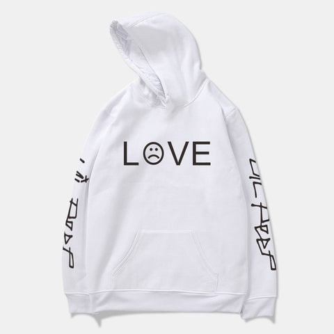 White Love Hoodies