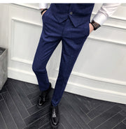 Blue Wedding groomsmen wedding suit men's suit