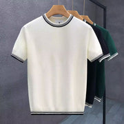 Men's Slim Fit Stretch Crew Neck T-shirt