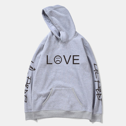 White Love Hoodies