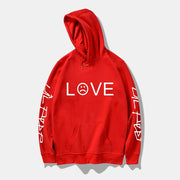 Red Love Hoodies