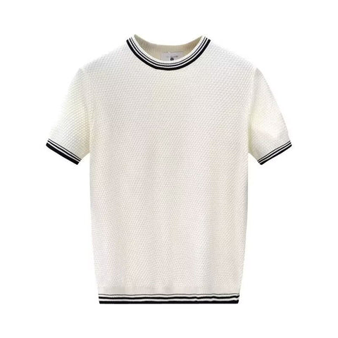 Men's Slim Fit Stretch Crew Neck T-shirt