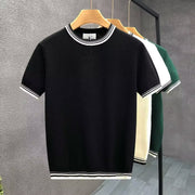 Men's Slim Fit Stretch Crew Neck T-shirt